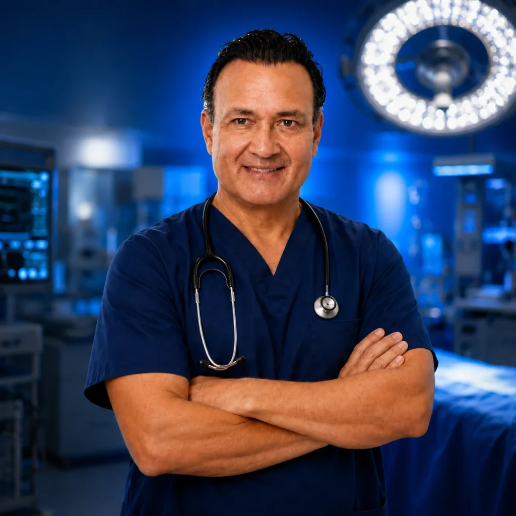 Dr. Mauricio León Rivera, cirujano oncólogo